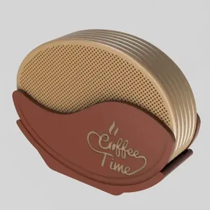 Coffee Time - Bean Coaster Set ☕