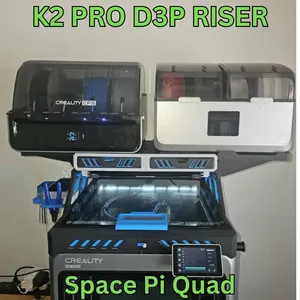 K2 PRO D3P riser -Quad Space Pi shelf extension