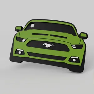 Ford Mustang (gen. 6) - keychain