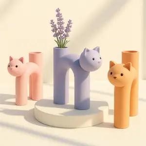 Cat Vase
