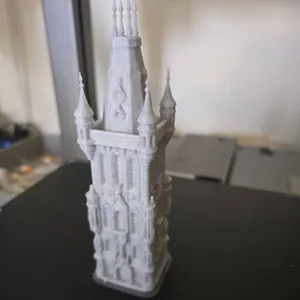 Gothic Tower inspired in Prague's architecture