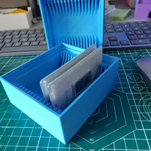 gold bars holder box with lid