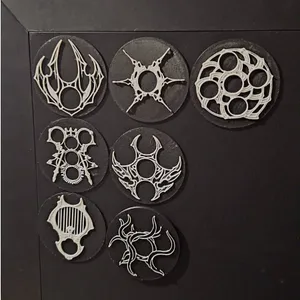 Hollow knight Silksong crests decoration for CPU