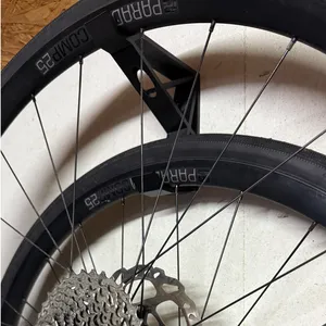 Bicycle wheel set wall-mountable holder