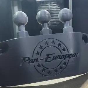 Hond@ st1300 paneuropean motor console with 3 holding taps