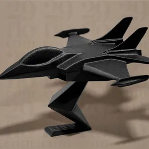 Jet Plane with Stand
