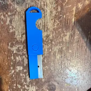 Straight razor knife