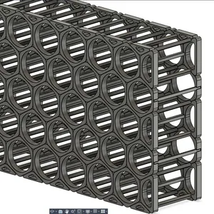 Modular wine rack ID 95mm fits all bottles