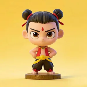 【哪吒 | Nezha】双手叉腰,坦然自信 | Hands on Hips, Calm and Confident