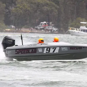 Ski Race Boat