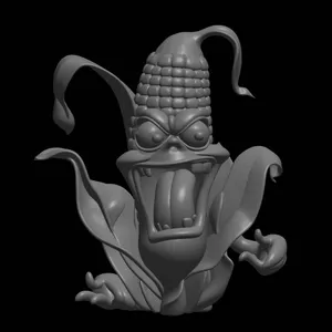 monster corn figure