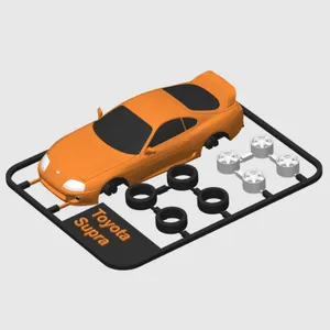 Toyota Supra Kit Card