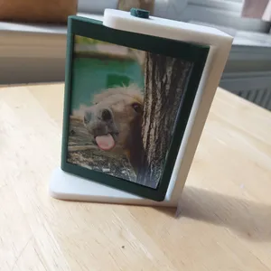 Double Sided Rotating Photo Frame Picture Frames 70x90mm