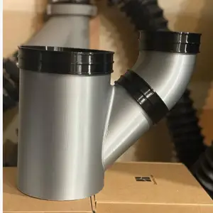 PCV fittings 1.75"/45mm Dust Collection Pipe Fittings+Access