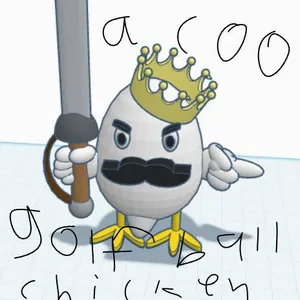 golf chicken