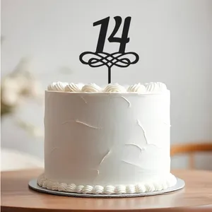 Fourteen Cake Topper