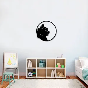 Cat head from the side - Wall Decor