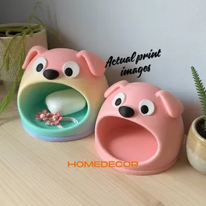Cute Puppy Big-Mouth Storage Holder
