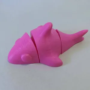 Flexi Fish! Articulated Print in Place!