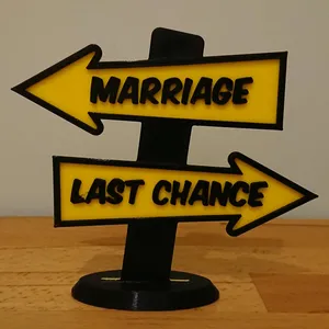 Funny Wedding Sign