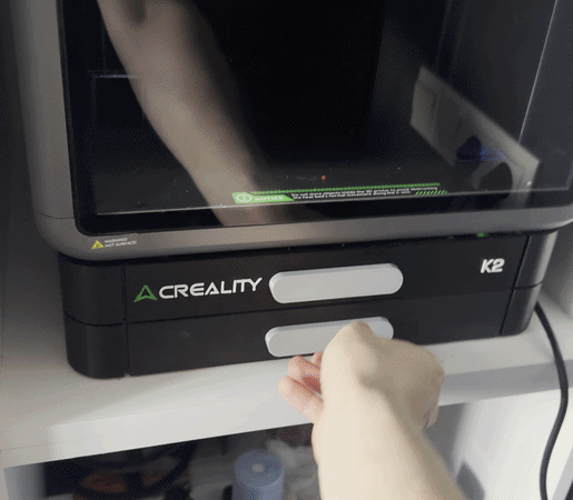 Drawer Organizer with Waste Tray for Creality K2 260×260×260