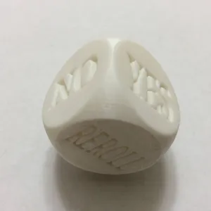 yes/no/reroll dice