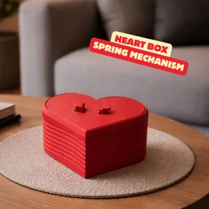 HEART BOX FOR VALENTINES DAY / VALENTINE GIFT