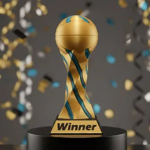Impossible Passthrough Basketball Trophy
