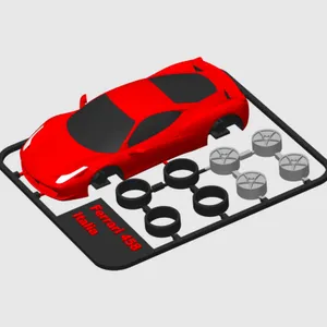 Ferrari 458 Italia kitcard