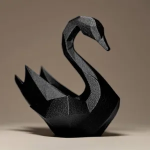 Geometric SWAN figurine