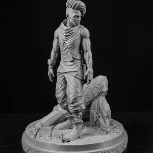 Ekko – Arcane Inspired 3D Printable Statue