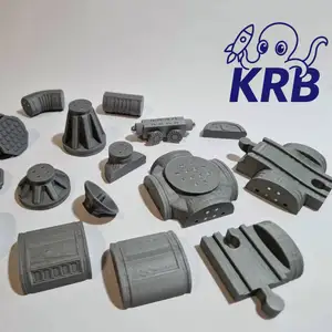 KRB - Kraken rockets blocks - Planet and wooden train pack