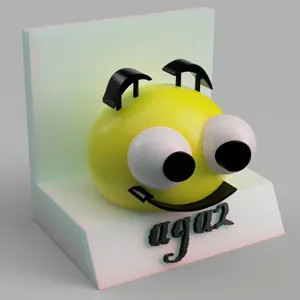 Yellow emoji "aga2" inside joke
