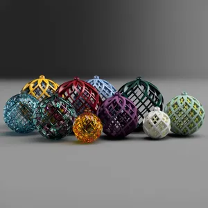 Double-Cross Christmas Ornaments