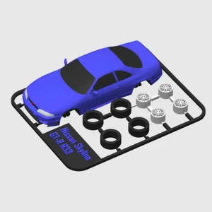 Nissan Skyline GT-R R33 kit card