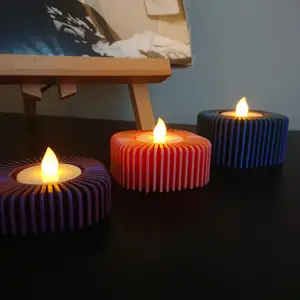 Ribbed Tealight Holder