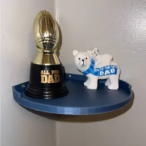 Corner shelf