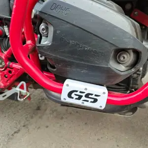 Motorcycle slider for crash bars 22mm