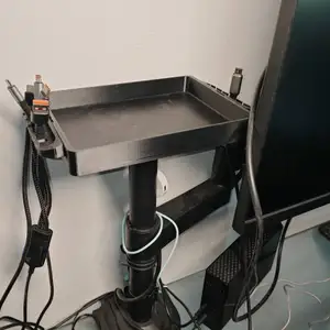shelf for monitor arm with 32mm internal pipe diameter