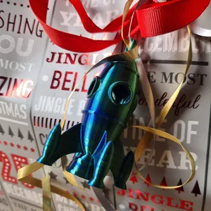 Christmas Rocky Rocket Benchy Calibration & Decoration Gift