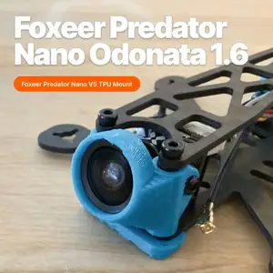 Foxeer Predator Nano V5 TPU Mount for Odonata 1.6 Frame