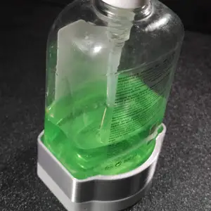 Weighted liquid soap bottle Holder