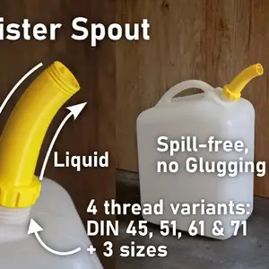 Canister Spout DIN45 DIN51 DIN61