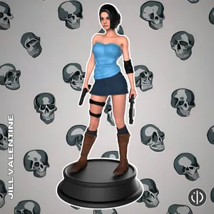 Figure "JILL VALENTINE" Miniature