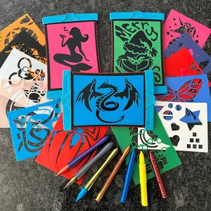 Kids Boogie Board Stencils and Styluses *15 Different Stenci