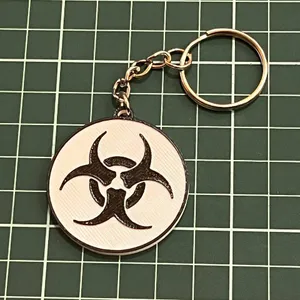 Keychain Danger Nuclear
