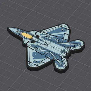 F22 Multi-Colour Articulated Flexi