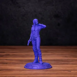 Cyberpunk 2077 Girl Figure