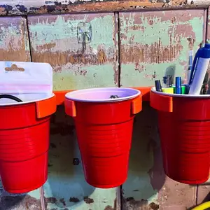 Solo cup organizer holder, planter