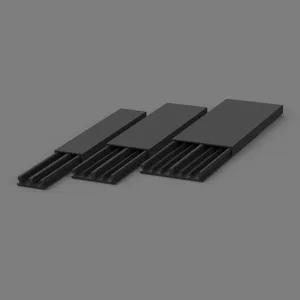 Minimalistic Modular Cable Channel with 3 Different Sizes
